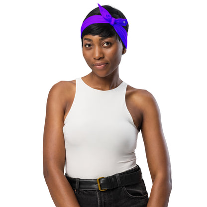 Neon Purple Eco Bandana