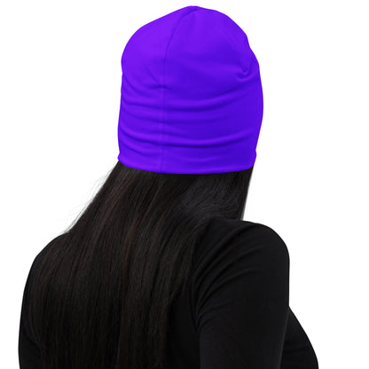 Neon Purple Beanie
