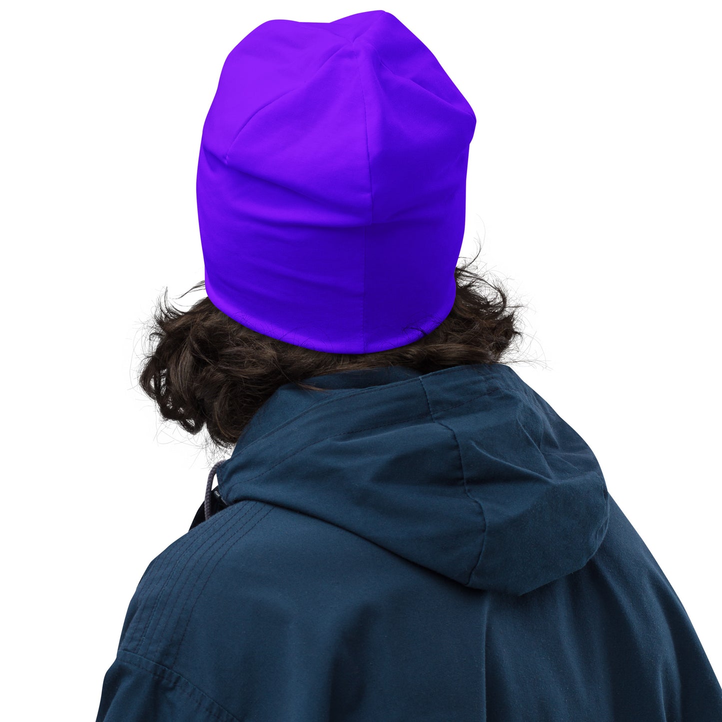 Neon Purple Beanie