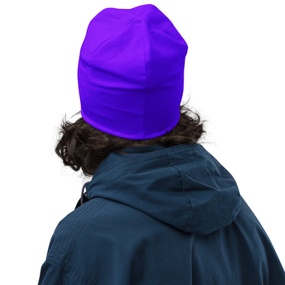 Neon Purple Beanie