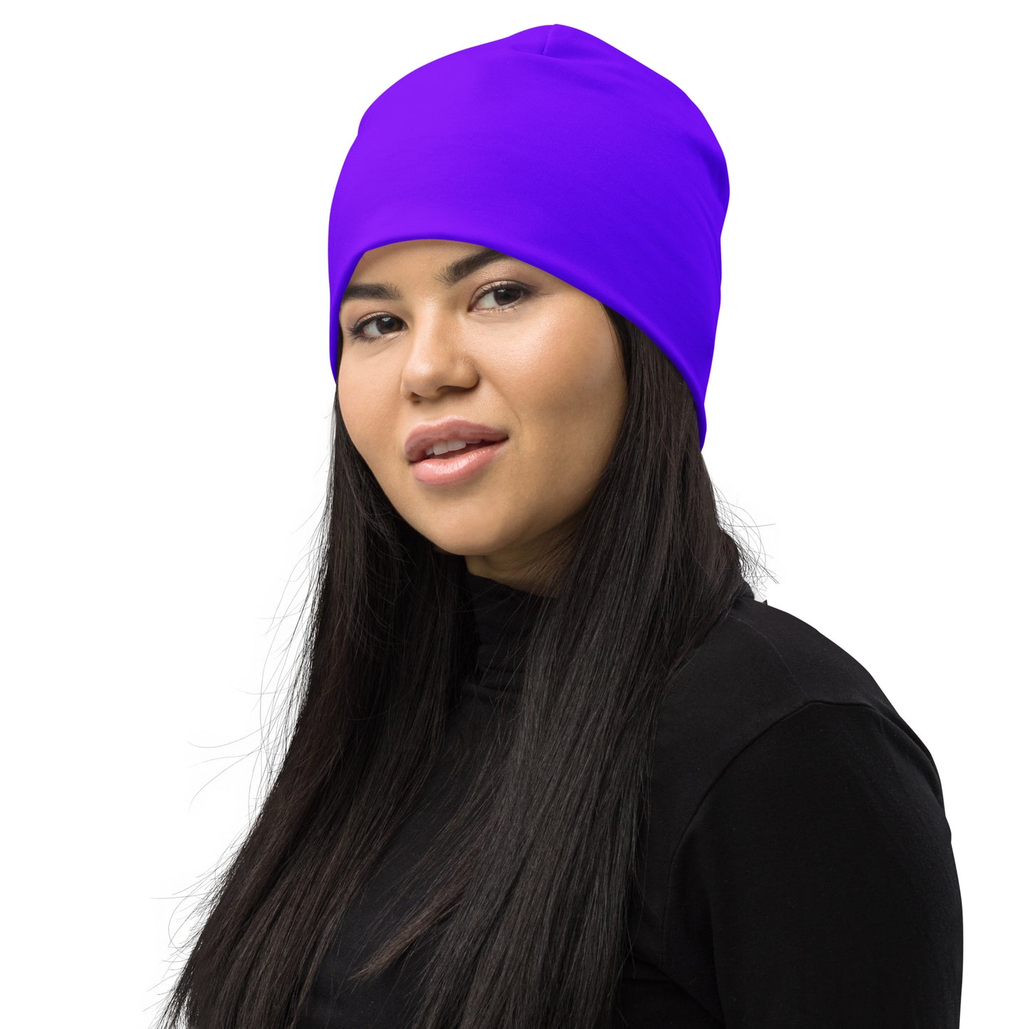 Neon Purple Beanie