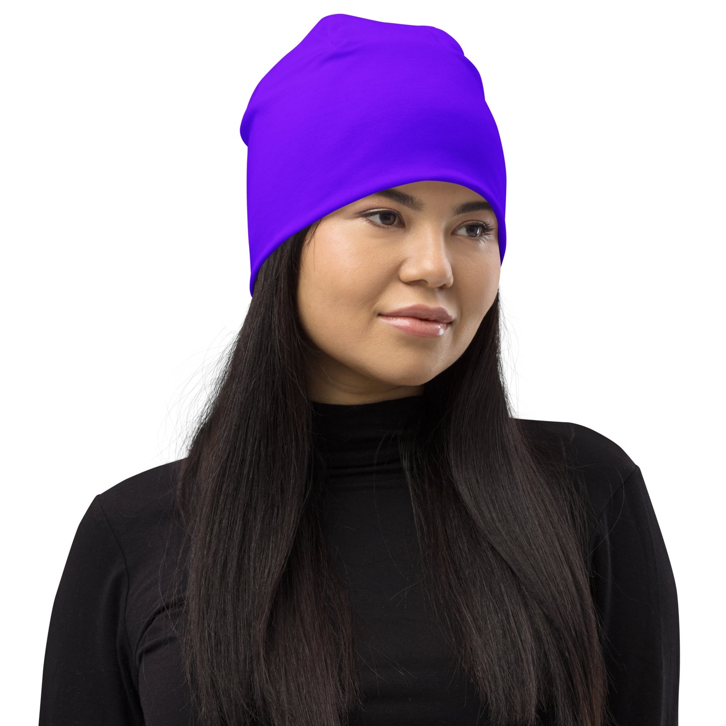 Neon Purple Beanie