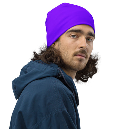 Neon Purple Beanie