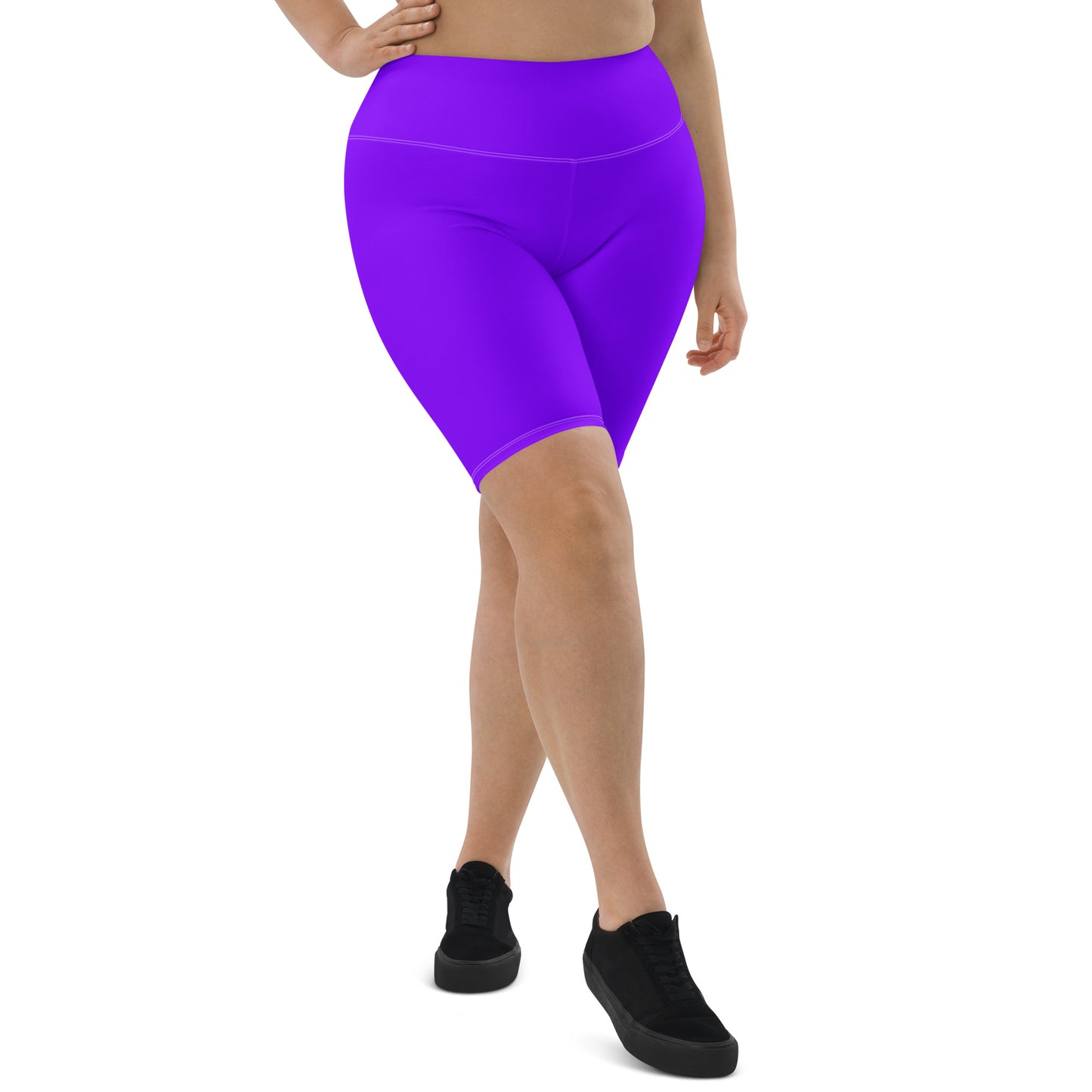 Neon Purple Unisex Shorts