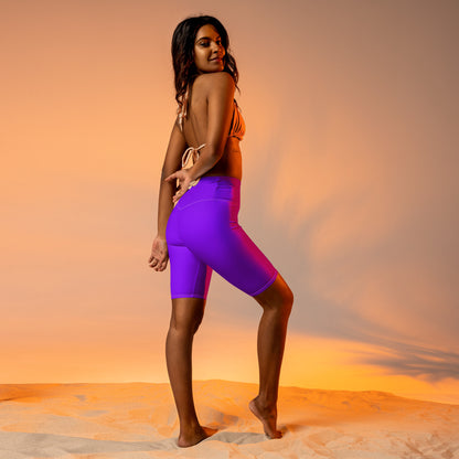 Neon Purple Unisex Shorts