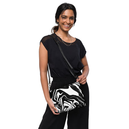 Liquid Illusions Psychedelic Crossbody Bag