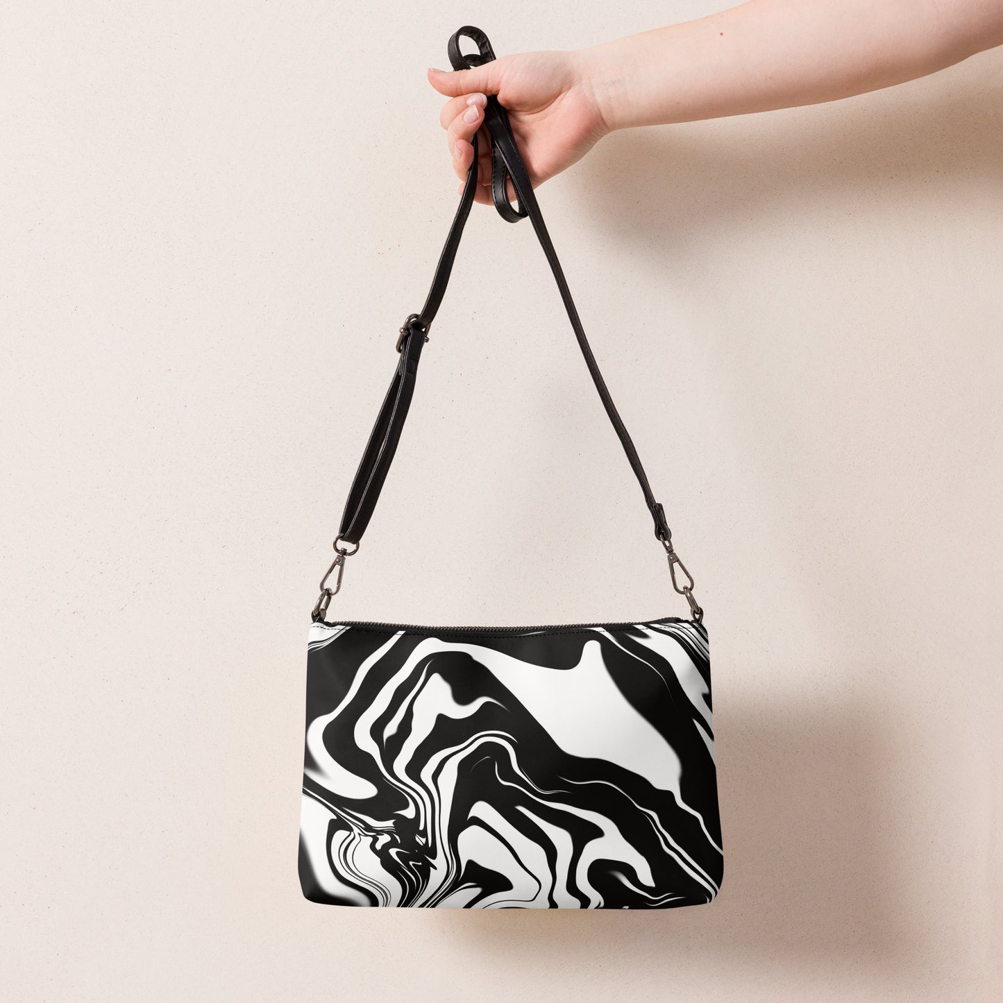 Liquid Illusions Psychedelic Crossbody Bag
