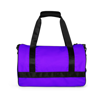 Neon Purple Gym Duffel Bag