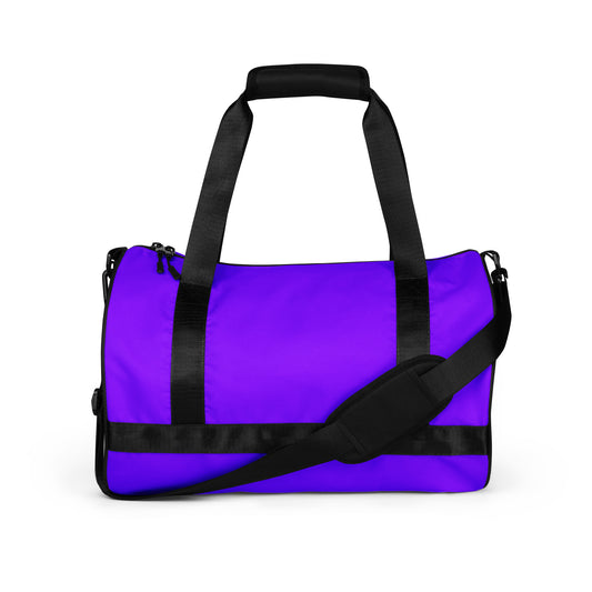 Neon Purple Gym Duffel Bag