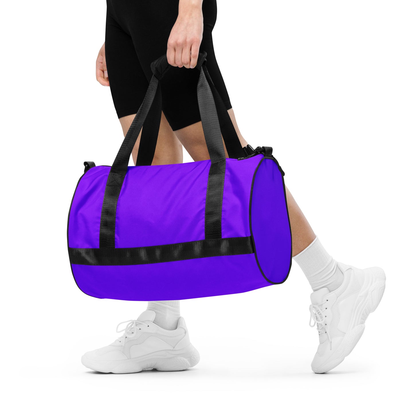 Neon Purple Gym Duffel Bag