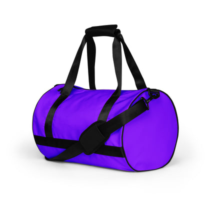Neon Purple Gym Duffel Bag