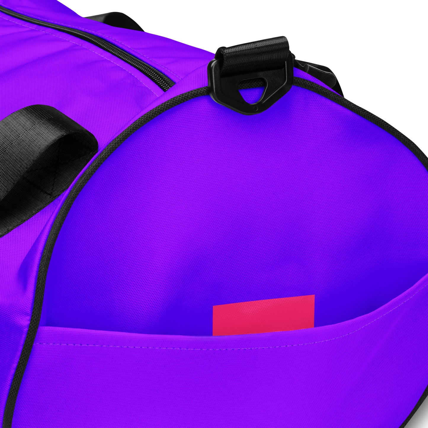 Neon Purple Gym Duffel Bag