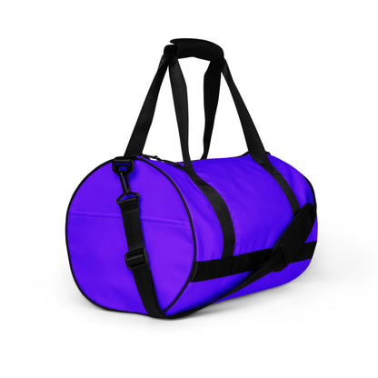 Neon Purple Gym Duffel Bag