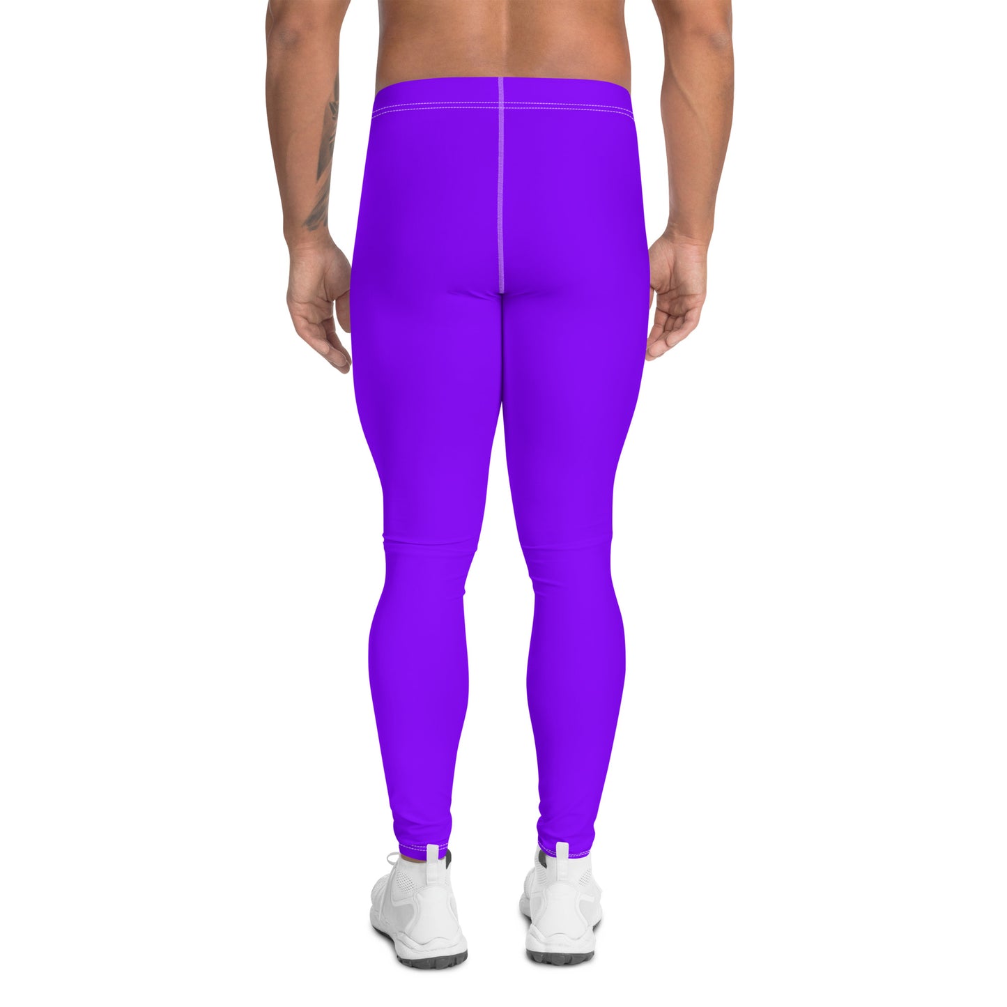 Neon Purple Men's Leggings