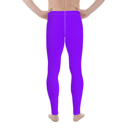 Neon Purple Men's Leggings