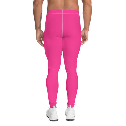 Neon Pink Men's Leggings