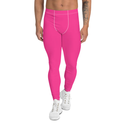Neon Pink Men's Leggings