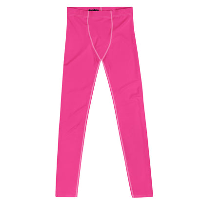 Neon Pink Men's Leggings