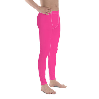 Neon Pink Men's Leggings