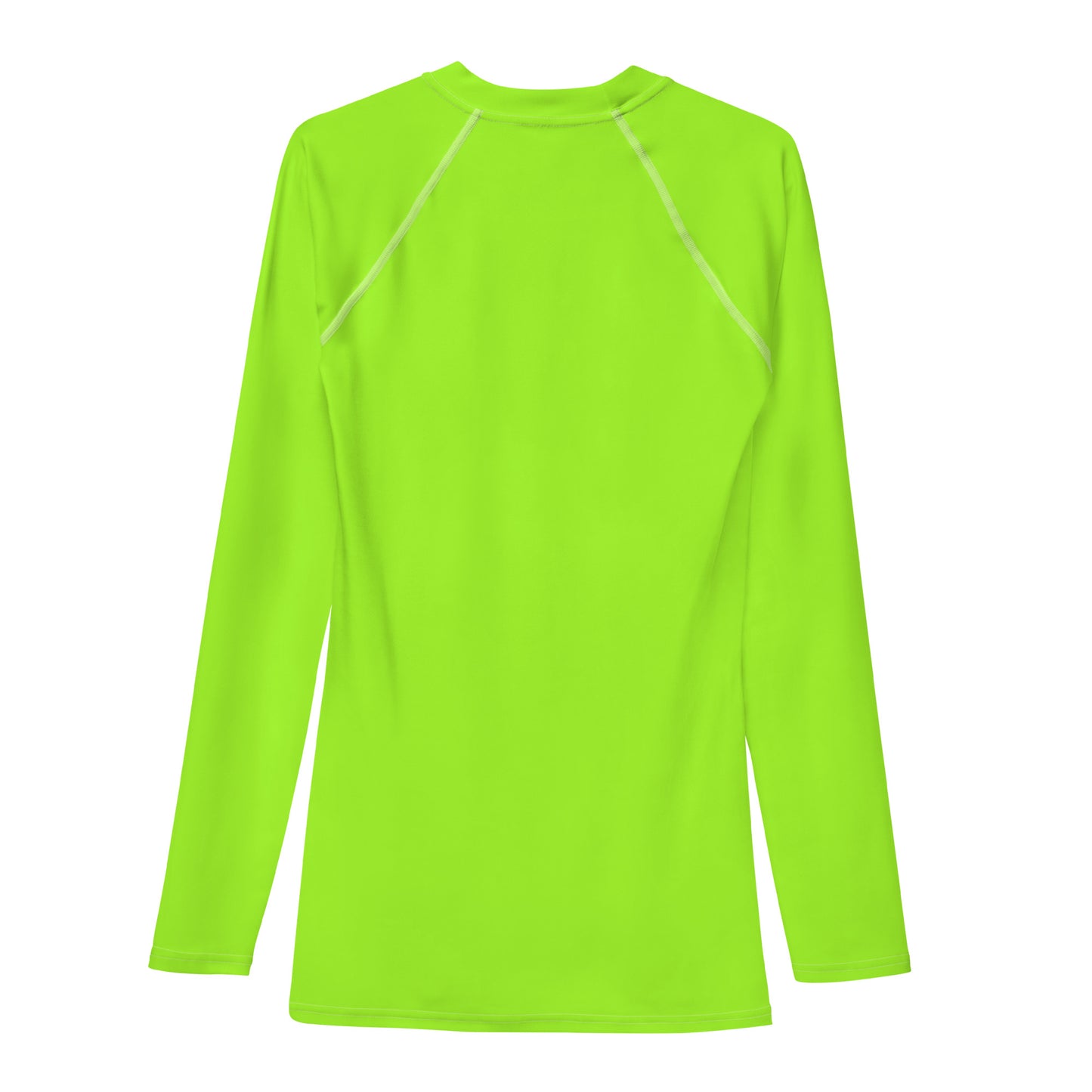 Neon Green Mens Rash Guard