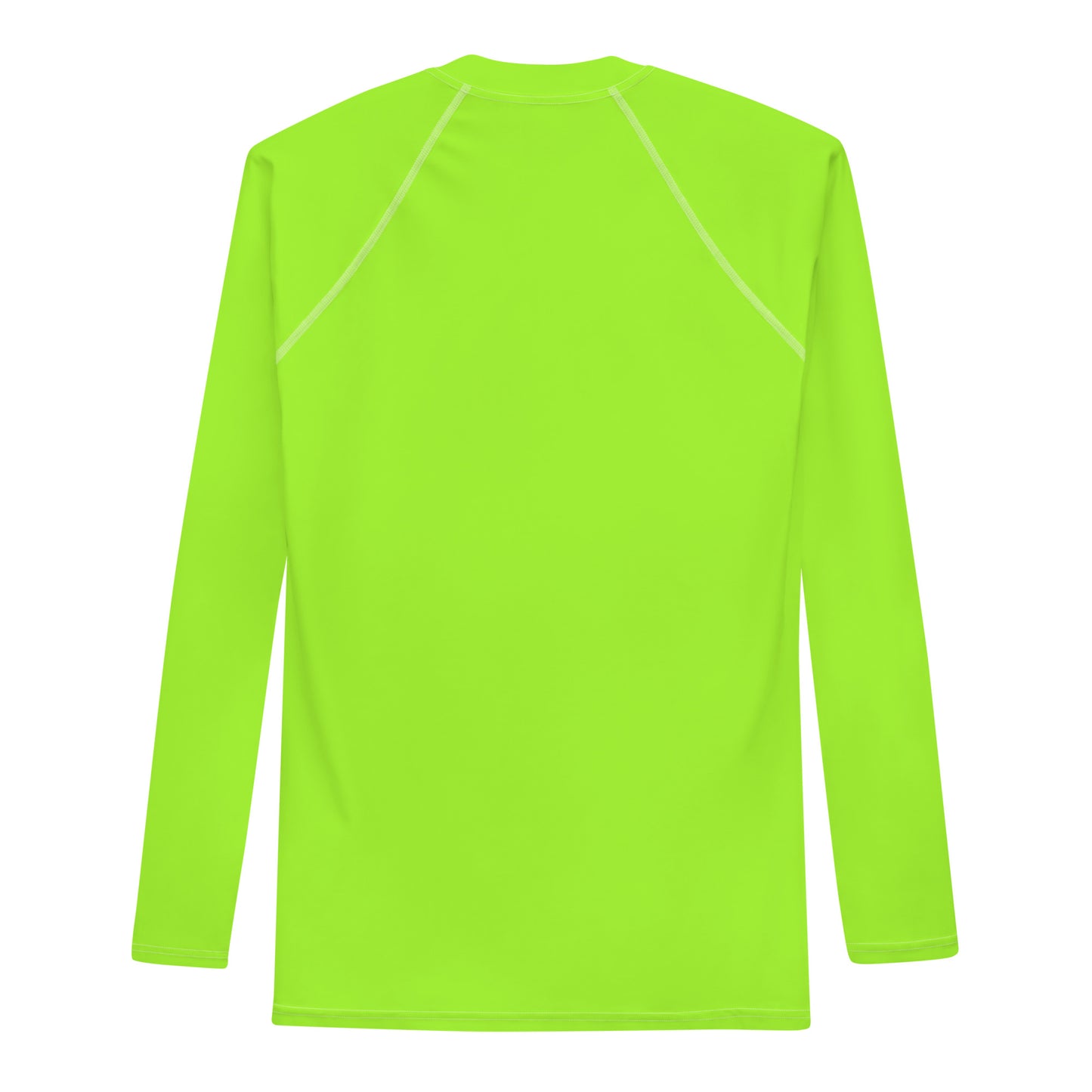 Neon Green Mens Rash Guard
