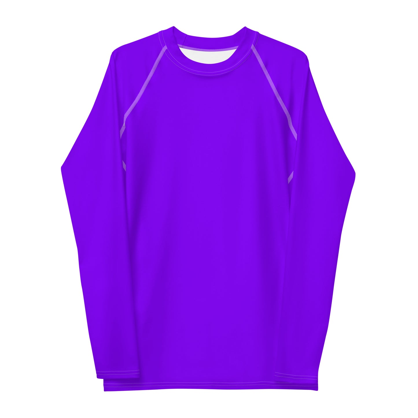 Neon Purple Men's Rash Guard