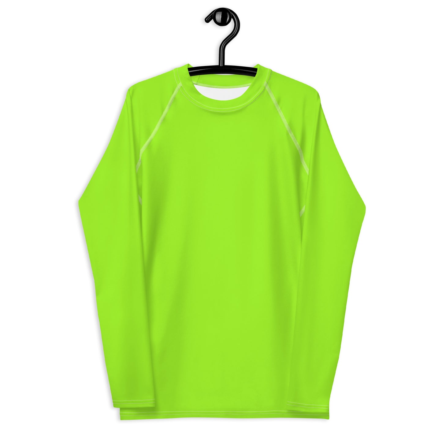 Neon Green Mens Rash Guard