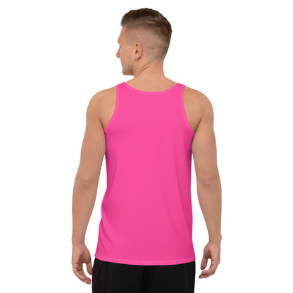 Neon Pink Men's Tank Top