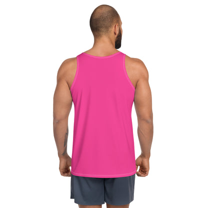 Neon Pink Men's Tank Top