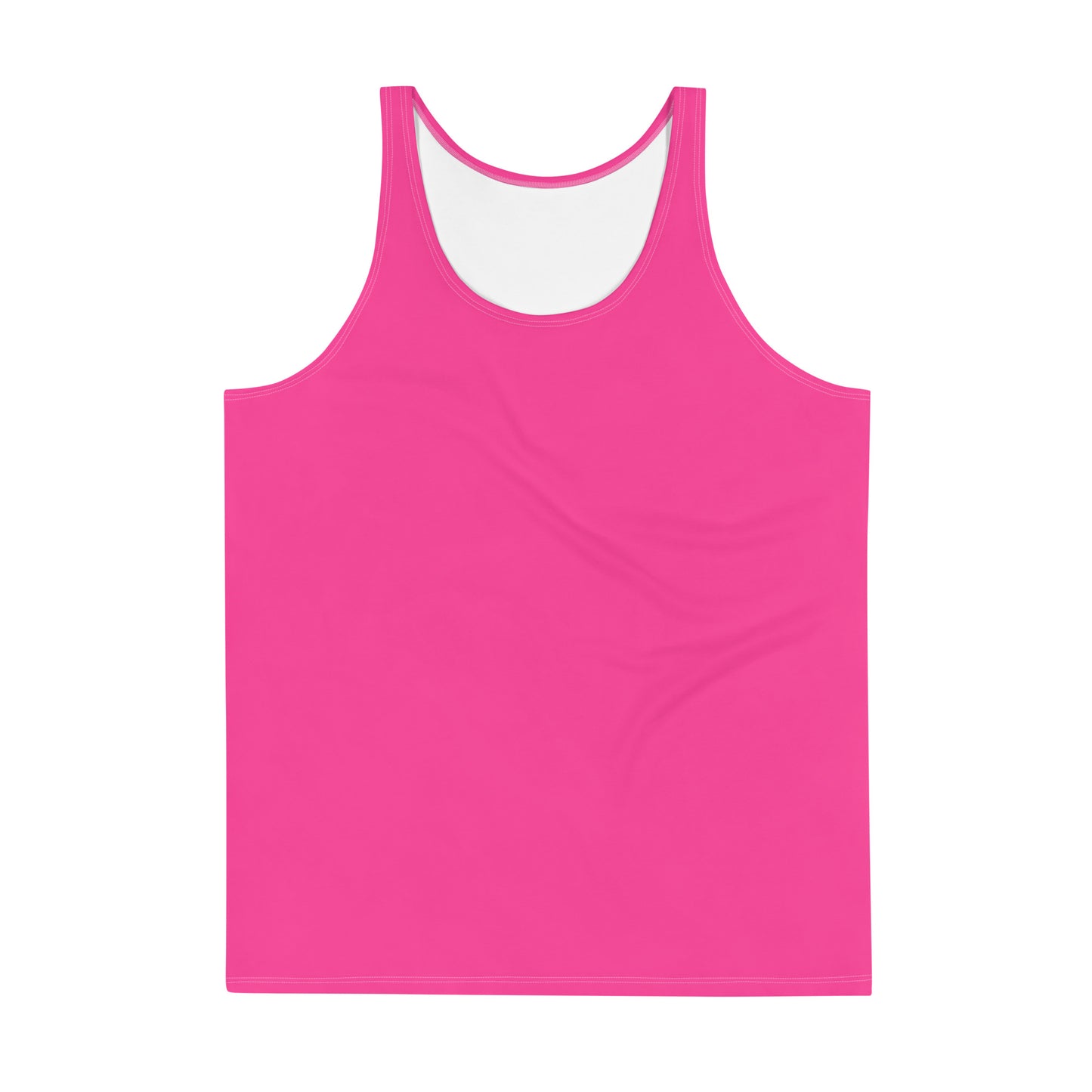 Neon Pink Men's Tank Top