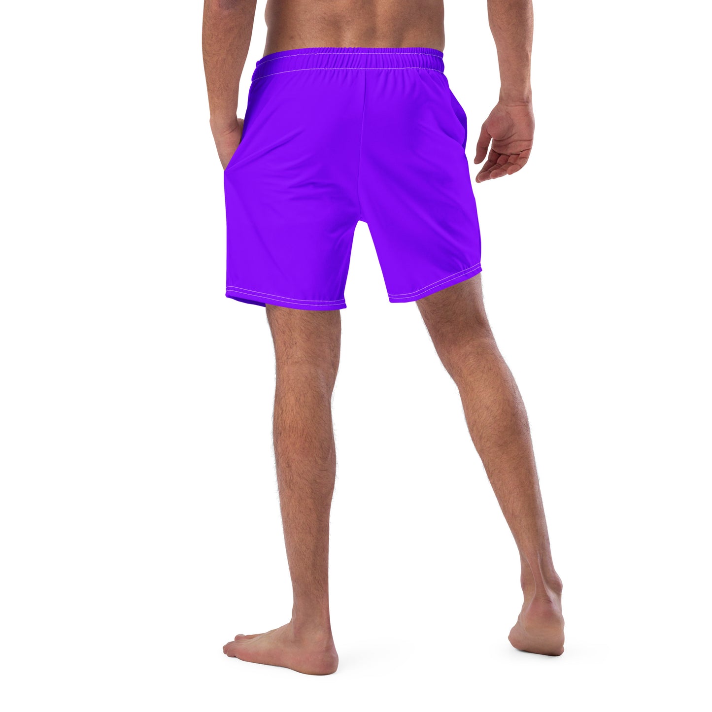 Neon Purple Eco Swim Trunks
