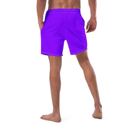 Neon Purple Eco Swim Trunks