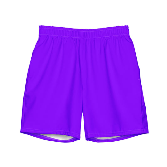 Neon Purple Eco Swim Trunks