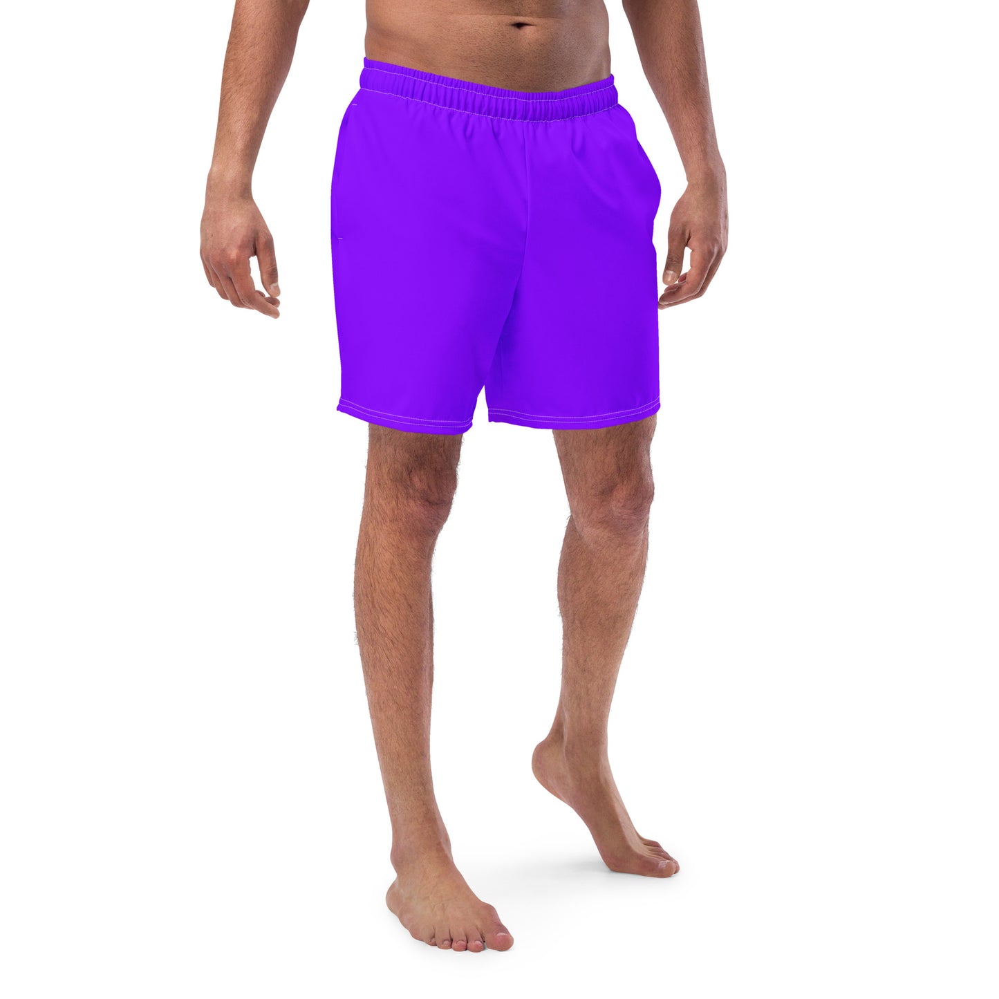 Neon Purple Eco Swim Trunks