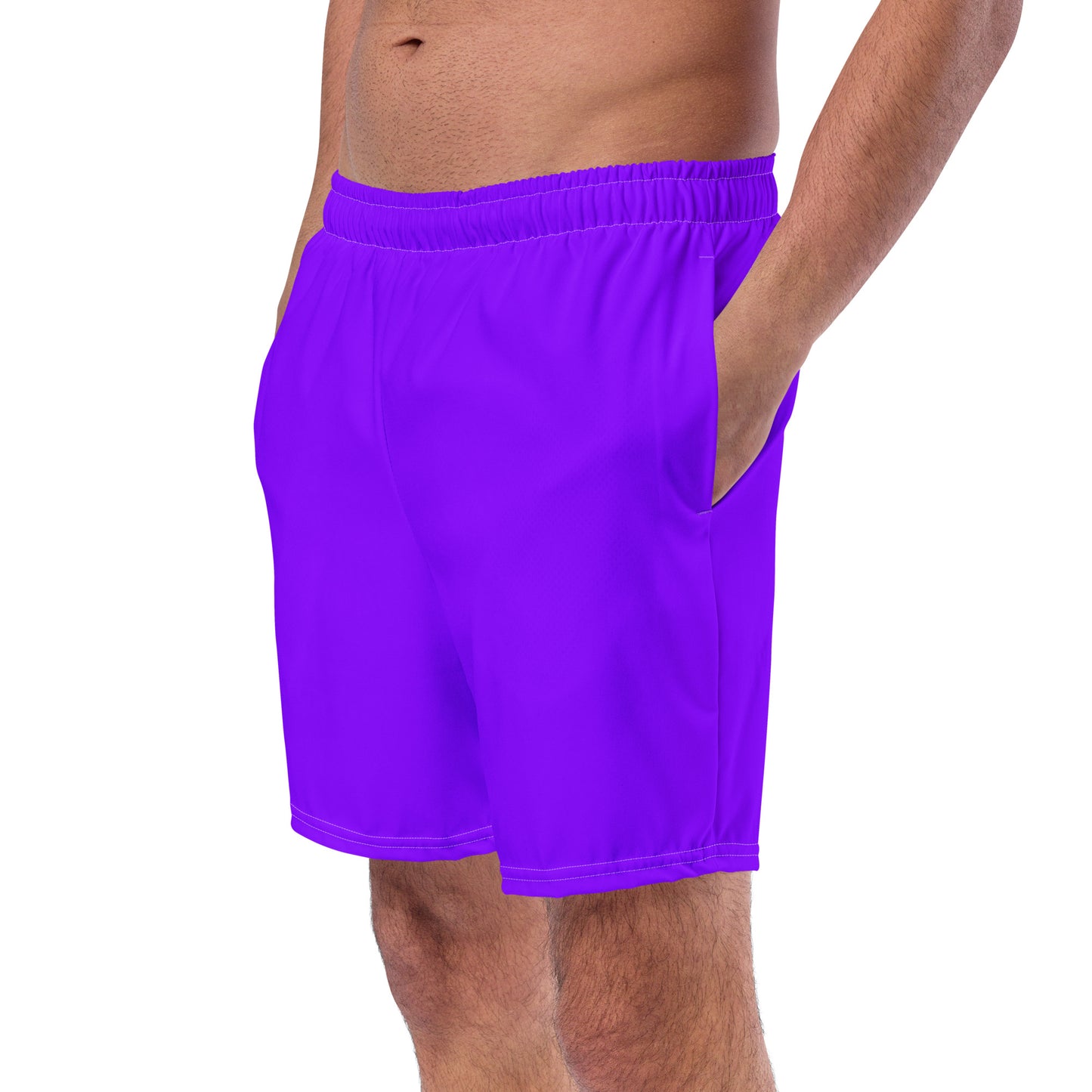 Neon Purple Eco Swim Trunks
