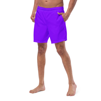 Neon Purple Eco Swim Trunks