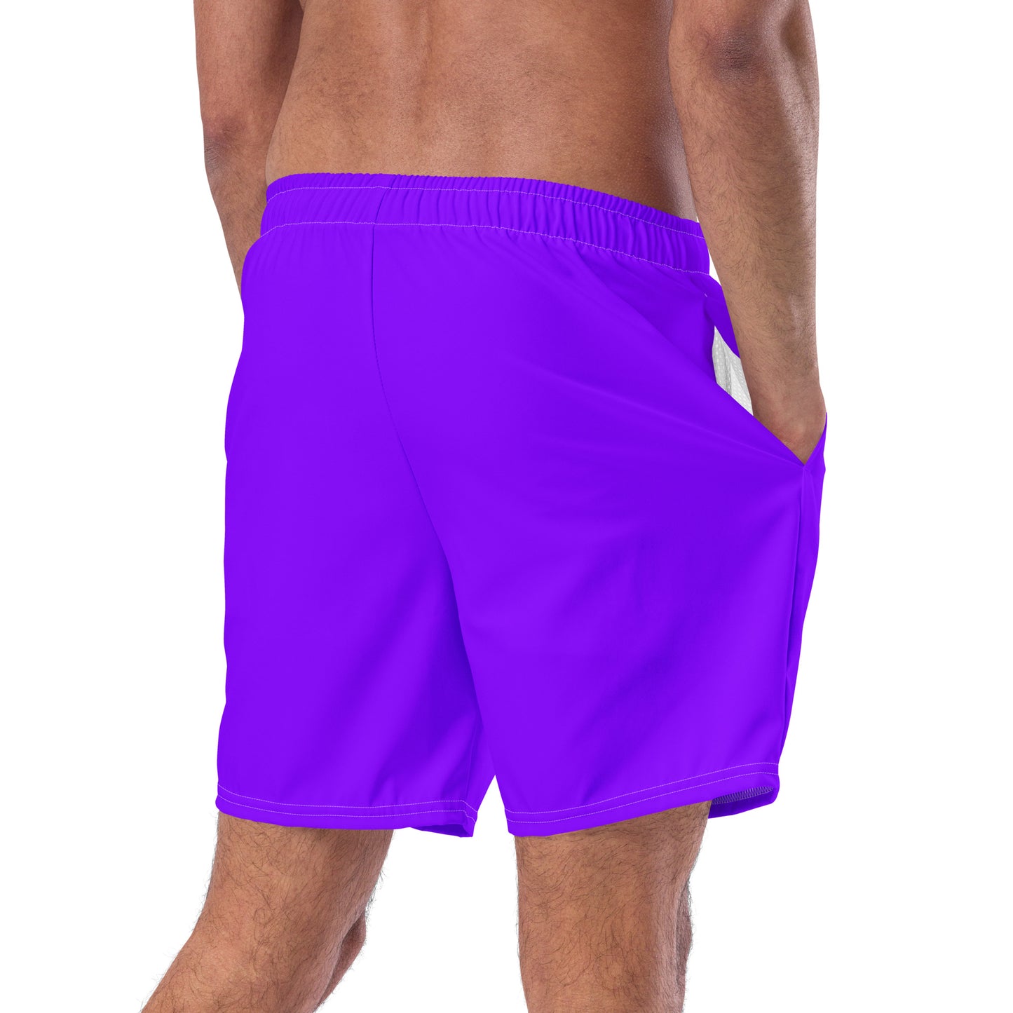 Neon Purple Eco Swim Trunks