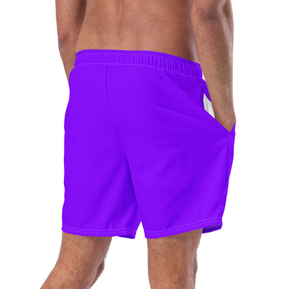 Neon Purple Eco Swim Trunks