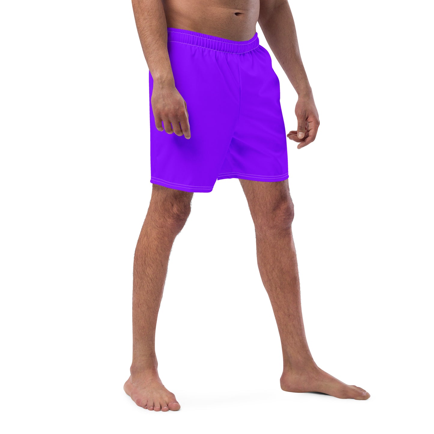 Neon Purple Eco Swim Trunks