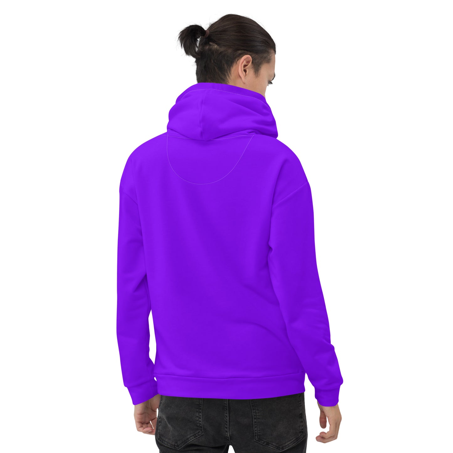 Neon Purple Unisex Eco Hoodie