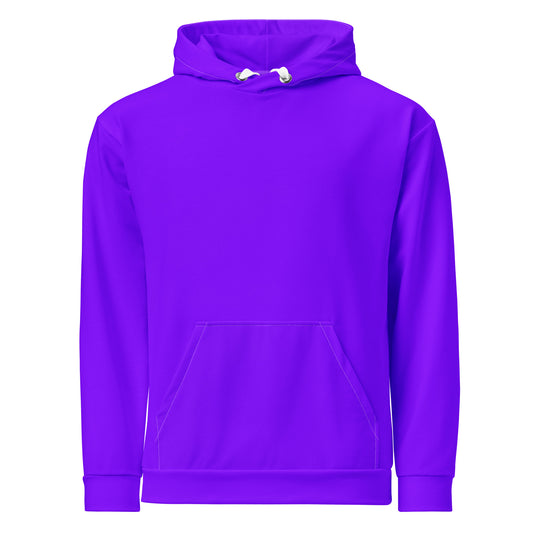 Neon Purple Unisex Eco Hoodie