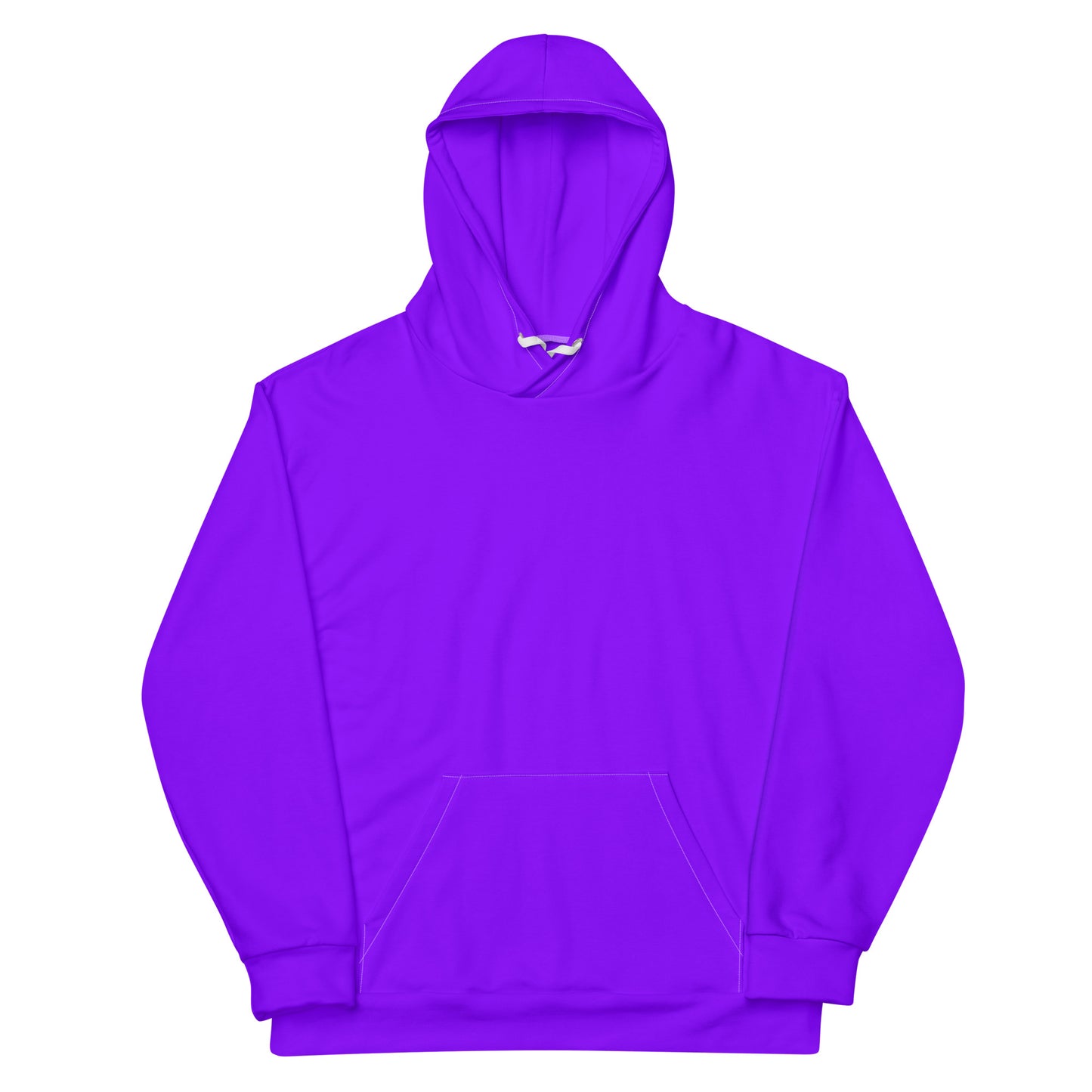 Neon Purple Unisex Eco Hoodie
