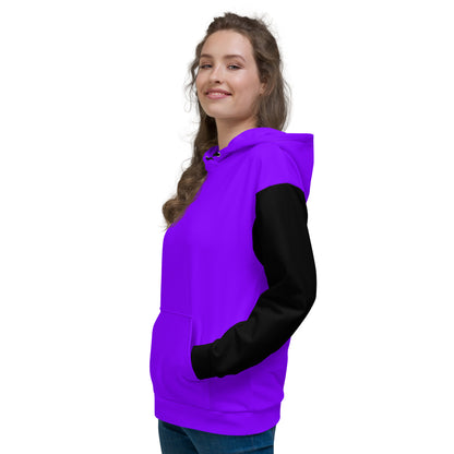 Neon Purple Eco Hoodie