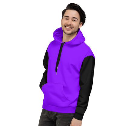 Neon Purple Eco Hoodie