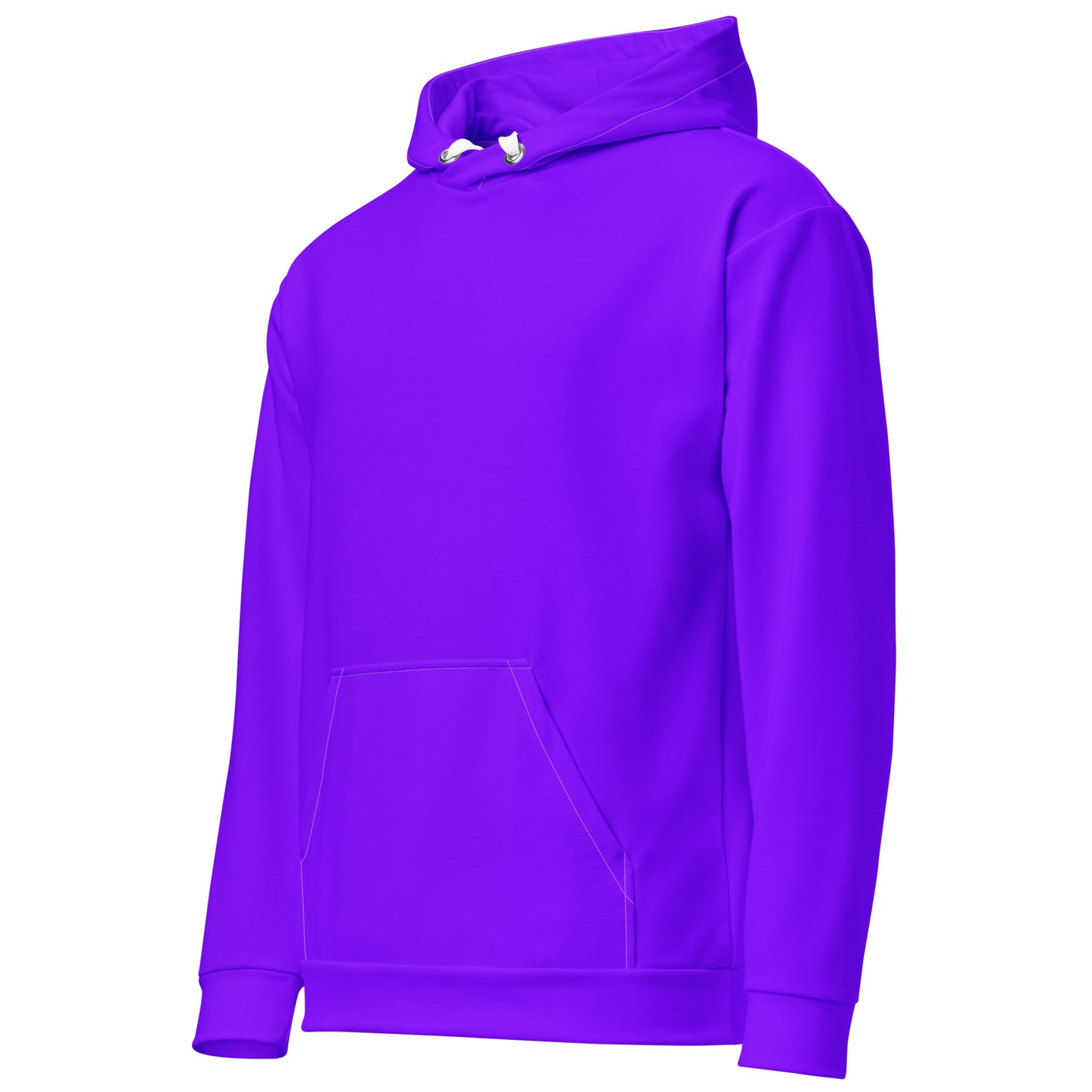 Neon Purple Unisex Eco Hoodie
