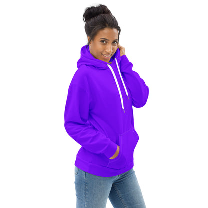 Neon Purple Unisex Eco Hoodie