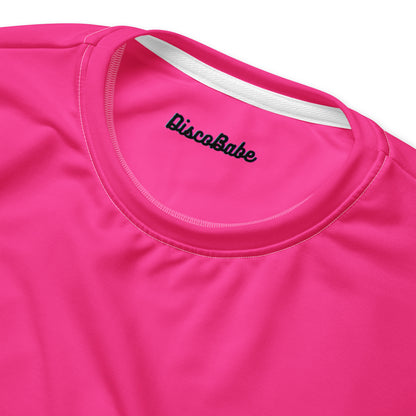 Neon Pink Unisex Eco Sweatshirt