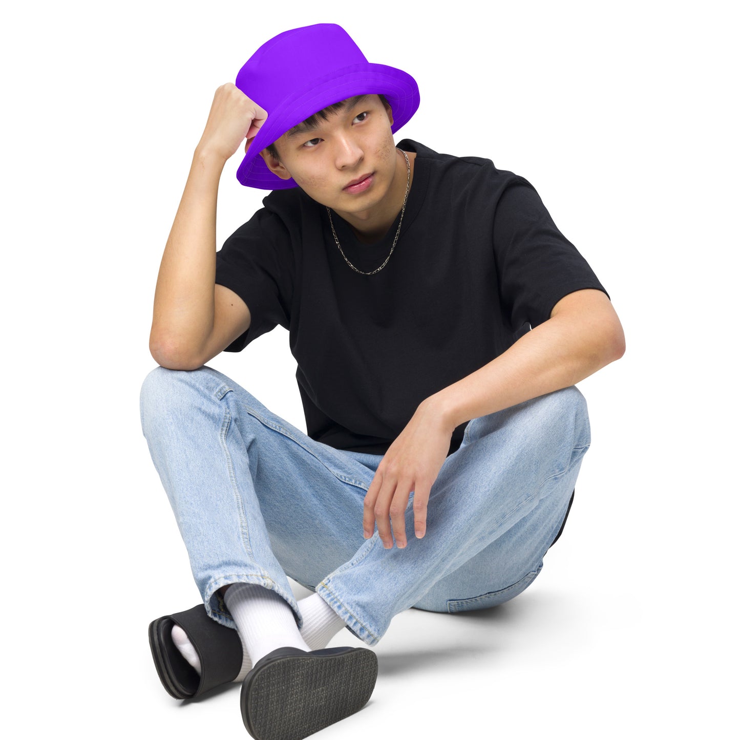 Neon Purple Bucket Hat