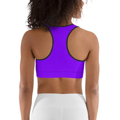 Neon Purple Sports bra