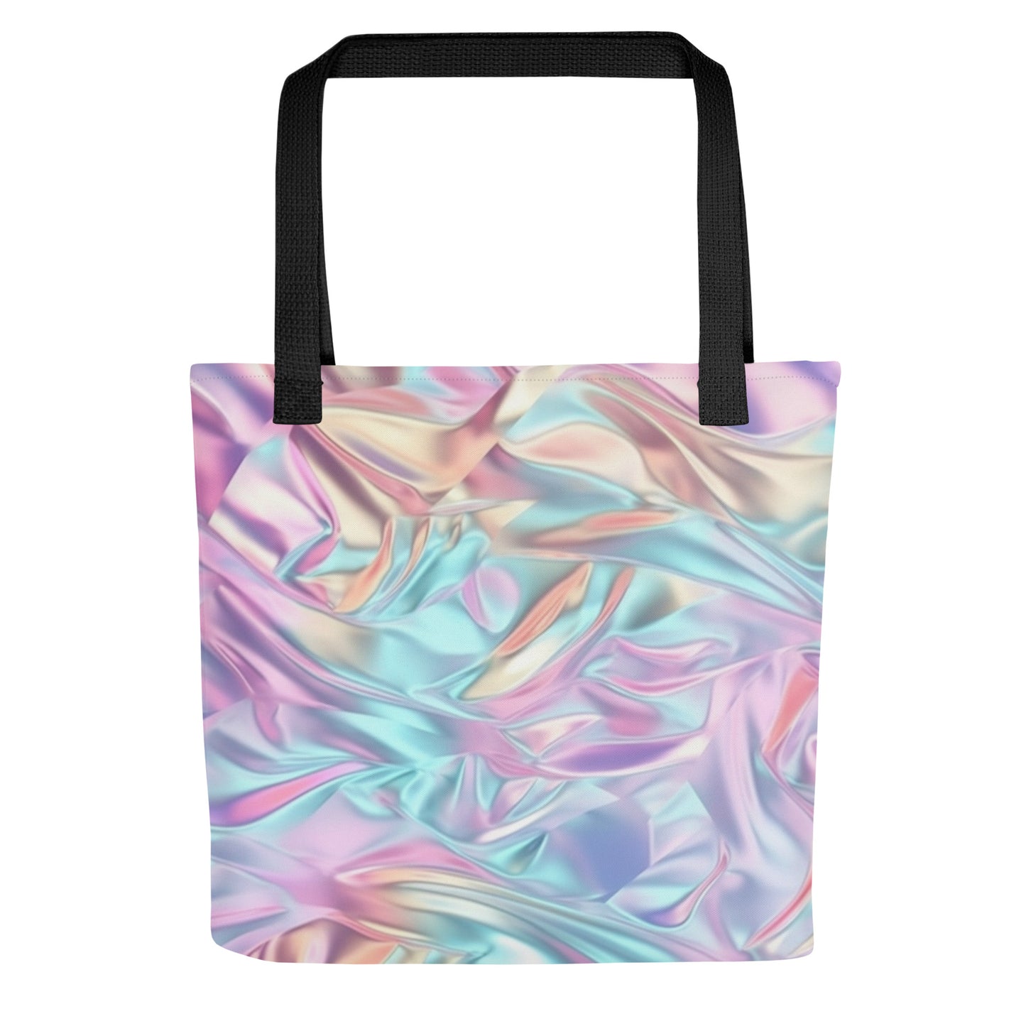 Pastel 3D Foil All Over Print Tote Bag